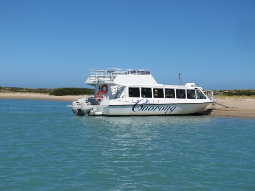 Tourist boat in the Coorong.